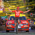 Kevin Vauquelin - Tour de France 2024: Vauquelin wins in Bologna, Pogacar new maillot jaune