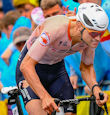 Mathieu van der Poel - Summer Olympics 2024 Paris: Riders road race – men