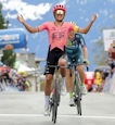 Richard Carapaz - Tour de Romandie 2024: Solo triumph Carapaz in Leysin, Rodriguez new leader