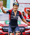 Richard Carapaz - Vuelta 2022: Carapaz wins at Peñas Blancas, Kelderman tweede