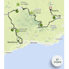 Ruta del Sol 2026, stage 1: route - source: www.vueltaandalucia.es