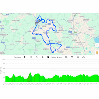 Strade Bianche 2026: interactive map