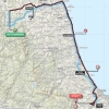 Tirreno-Adriatico 2016 Route 6th stage: Castelraimondo - Cepagatti - source: gazetta.it