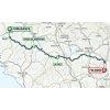 Tirreno-Adriatico 2019 Route 3rd stage: Pomarance – Foligno - source: www.tirrenoadriatico.it