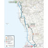 Tirreno-Adriatico 2020 route 2nd stage- source www.tirrenoadriatico.it