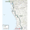Tirreno-Adriatico 2023, stage 2: route - source www.tirrenoadriatico.it