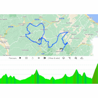 Tirreno-Adriatico 2024, stage 6: interactive map