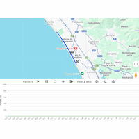 Tirreno-Adriatico 2026, stage 1: interactive map