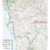 Tirreno-Adriatico 2026, stage 2: route - source www.tirrenoadriatico.it