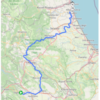 Tirreno - Adriatico 2026, stage 4: route