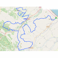 Tirreno - Adriatico 2026, stage 5: route
