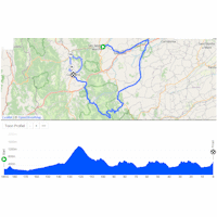 Tirreno - Adriatico 2026, stage 6: interactive map