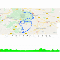 Tour de France Femmes 2022 stage 3: interactive map
