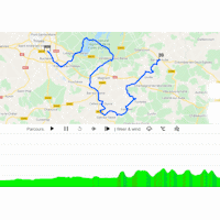 Tour de France Femmes 2022 stage 4: interactive map