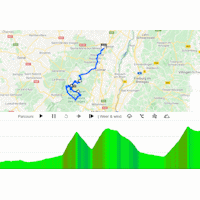 Tour de France Femmes 2022 stage 7: interactive map