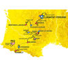 Tour de France Femmes 2023: entire route - source:letourfemmes.fr