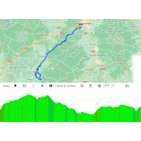 Tour de France Femmes 2023, stage 2: interactive map