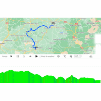 Tour de France Femmes 2023, stage 5: interactive map
