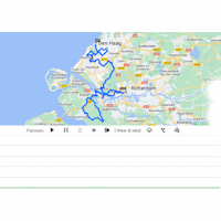 Tour de France Femmes 2024, stage 1: interactive map