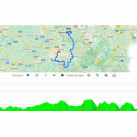 Tour de France Femmes 2024, stage 4: interactive map