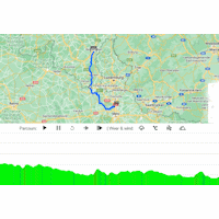 Tour de France Femmes 2024, stage 5: interactive map