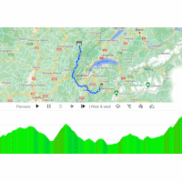 Tour de France Femmes 2024, stage 7: interactive map