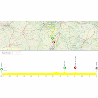 Tour de France Femmes 2025, stage 4: interactive map