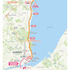 Tour de France Femmes 2026, stage 2: final run-in route - source:Roadbook