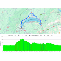 Tour de France Femmes 2026, stage 2: interactive weather map