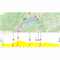 Tour de France Femmes 2026, stage 2: interactive map