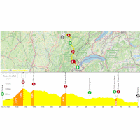 Tour de France Femmes 2026, stage 3: interactive map