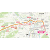 Tour de France Femmes 2026, stage 4: final run-in route - source:Roadbook