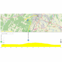 Tour de France Femmes 2026, stage 4: interactive map