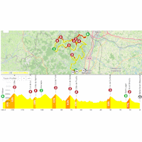 Tour de France Femmes 2026, stage 5: interactive map