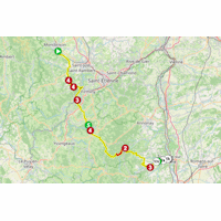 Tour de France Femmes 2026, stage 6: route, interactive