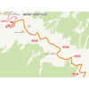 Tour de France Femmes 2026, stage 7: final run-in route - source:Roadbook