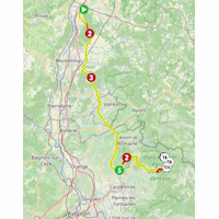 Tour de France Femmes 2026, stage 7: route, interactive