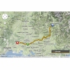 Tour de France 2014 Route stage 15: Tallard - Nîmes - source: woosmap.com / ASO 