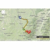 Tour de France 2014 Route stage 8: Tomblaine - Gérardmer - source: woosmap.com / ASO 