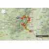 Tour de France 2014 Route stage 9: Gérardmer - Mulhouse - source: woosmap.com / ASO 