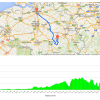 Tour de France 2015 Route and profile 3rd stage Antwerp - Mûr de Huy