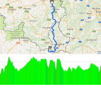 Tour de France 2017 Route stage 3: Verviers (Bel) – Longwy