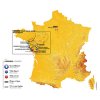 Tour de France 2018 Map Grand Départ - source:letour.fr