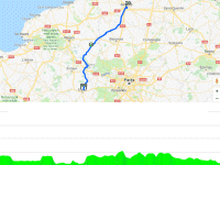 Tour de France 2018 Route stage 8: Dreux – Amiens