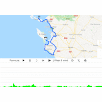 Tour de France 2020: interactive map 10th stage
