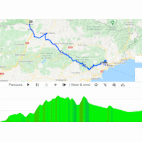 Tour de France 2020: interactive map 3rd stage