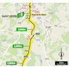 Tour de France 2021: intermediate sprint route stage 19 - source:letour.fr