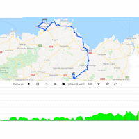 Tour de France 2021: interactive map stage 2