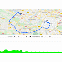 Tour de France 2021: interactive map stage 21
