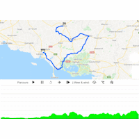 Tour de France 2021: interactive map stage 3